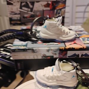 Jordan 11 Legend Blue Sneakers Keychain